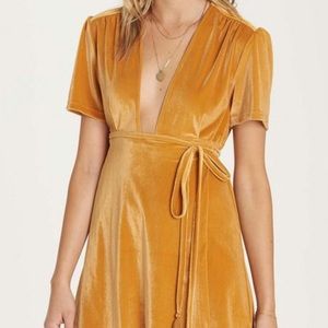 Billabong Lush for Life Velvet Dress